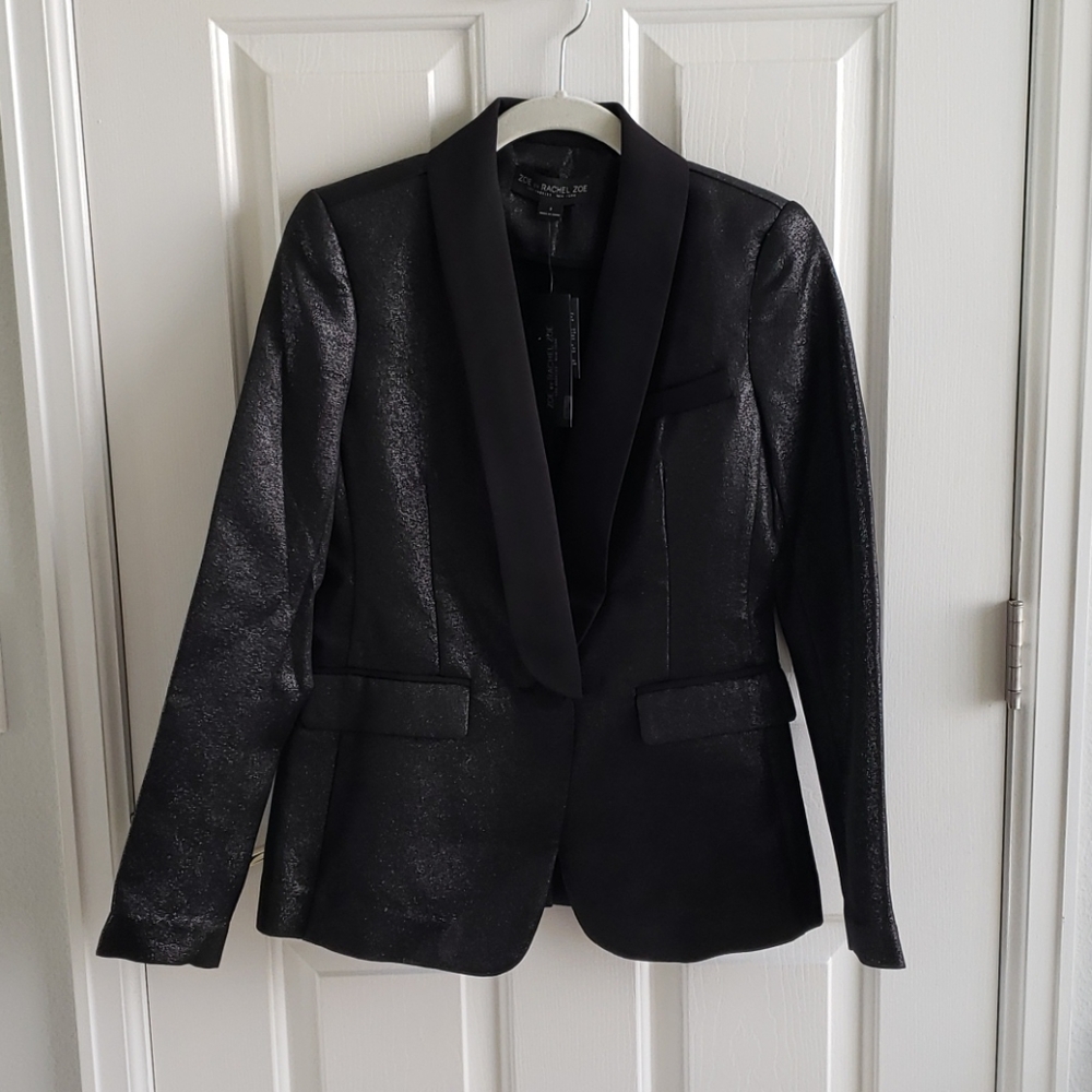 Zoe by Rachel Zoe - Suit - Metallic Black & Silver